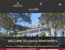 Tablet Screenshot of chioslouiza.com